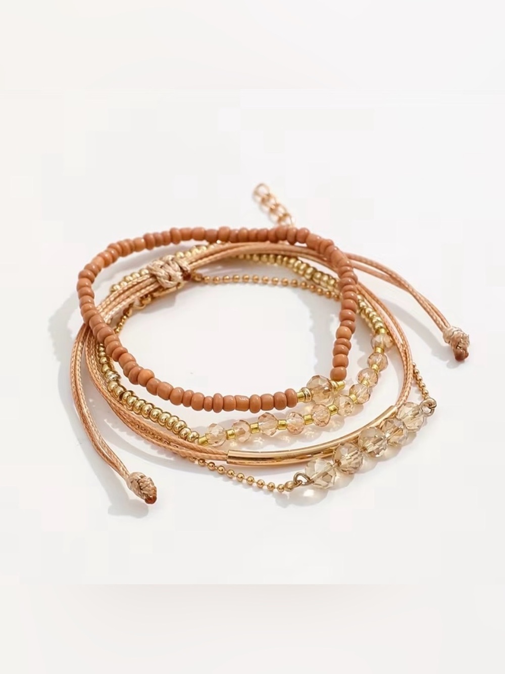 4Pcs Glass Wayerproof Bracelets